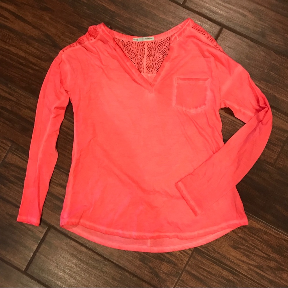 Pink Long Sleeve Tee